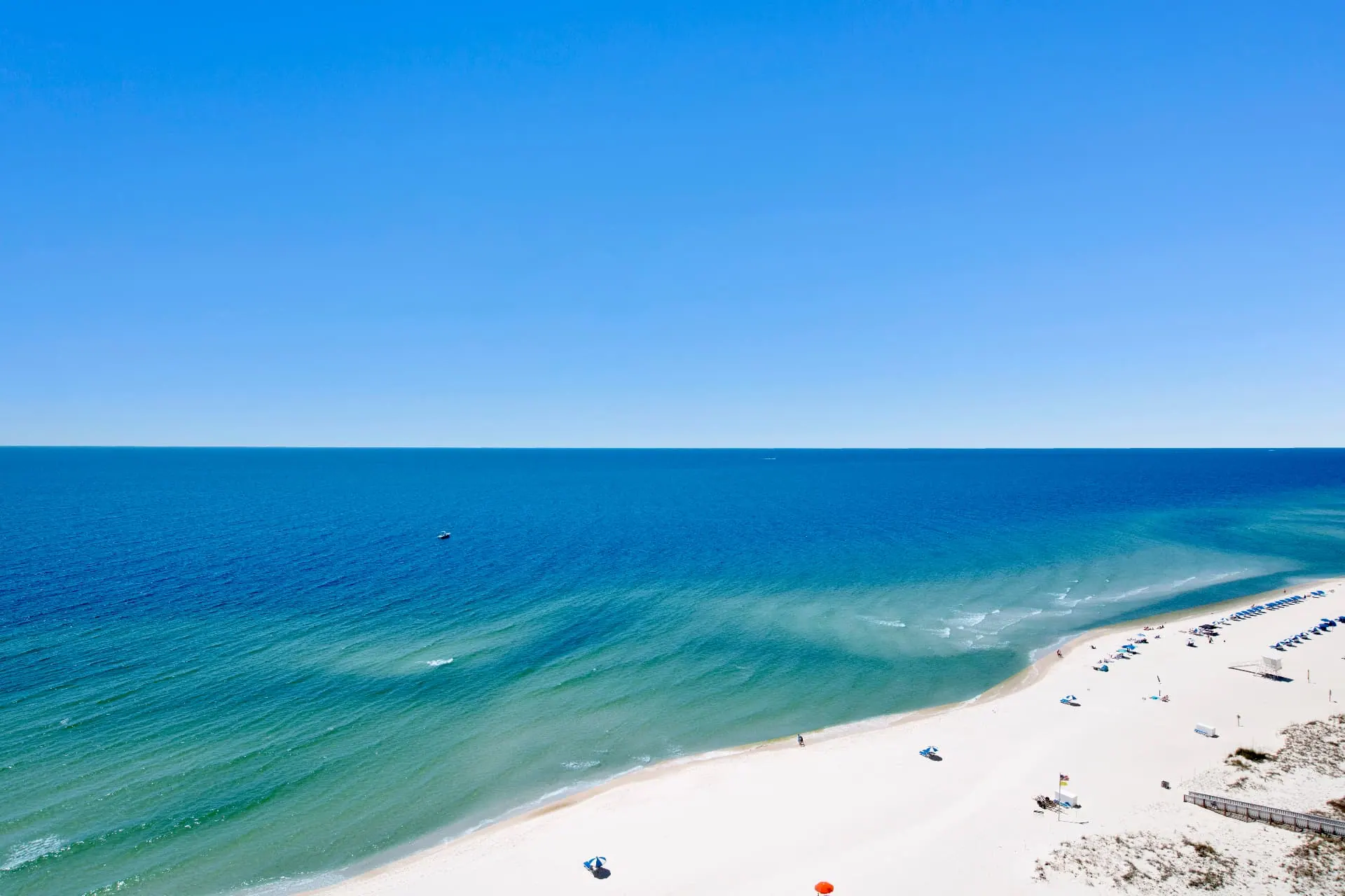Perdido Key beach shoreline